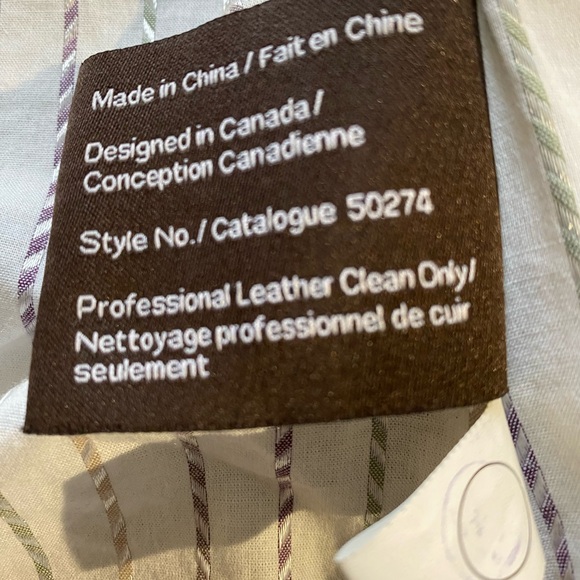 Danier Suede Leather Olive Green Women’s Jacket - Picture 6 of 8